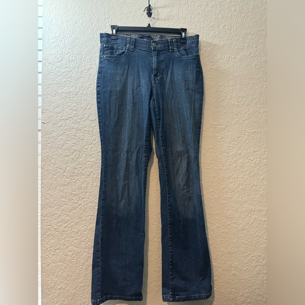 Women’s Dark Wash Bootcut Jeans, Size 8
